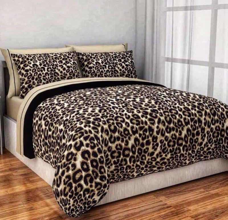 cheetah skin duvet design