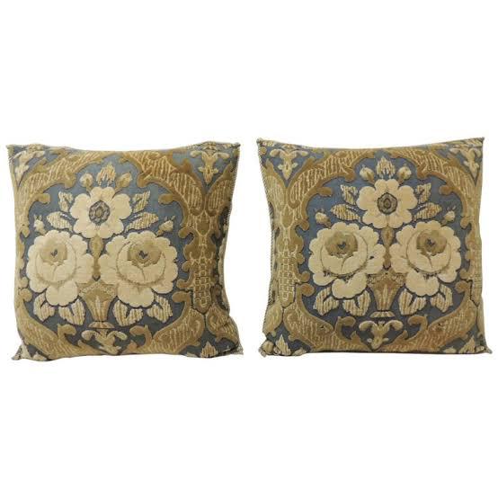 Nicely Designed Gold Throw Pillow