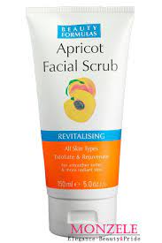 beauty formula apricot facial scrub